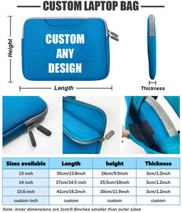 Maletín y Funda para Portátil de Diseño para <span class=keywords><strong>Mujer</strong></span>, Funda Impermeable para Portátil de Negocios, Funda de Neopreno a Prueba de Golpes para MAC Book, Organizador de Portátil para Oficina - Product Image 2