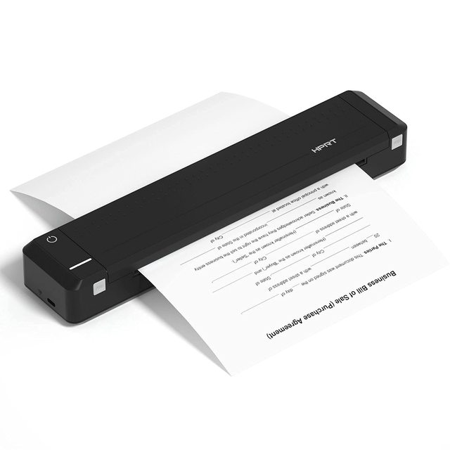 For MT800 Portable Lightweight USB for Mobile Mini Thermal A4 Paper Size Wireless Mobile Phone Compatible Printer Stock
