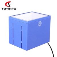 TOTINFO Scanner de tickets QR de bureau bleu, interface USB/RS232, garantie de 2 ans, terminaux en libre-service, capteur CMOS DCS10 - En stock