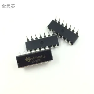 Lm339n Induction Cooker Special Use Brand New & Original Lm339 Direct Plug Four-Way Voltage Comparator Dip14 Chip