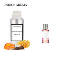 UNIQUE AROMA Huile de Parfum Ambre Chromatique en Gros, Naturelle, Longue Durée, Encens de Créateur, Essence de Poivre Rose, Parfums de Marque