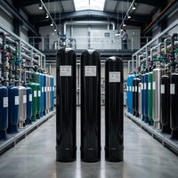 Réservoir de filtration haute performance en fibre de verre FRP pour échange d'ions, avec pompe et adoucisseur d'eau dure