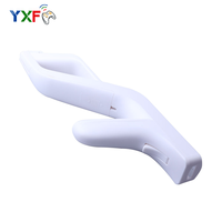 Nouveau volant de jeu YXF Racing Wheel pour Wii, contrôleur de direction en ABS blanc compatible avec la télécommande Motion Plus Jan3