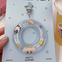 NOUVEAU Mini anneau de natation gonflable Porte-clés Pendentif anneau de natation personnalisé Porte-clés de sac