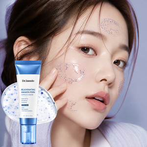 OEM Korean PDRN Capsule <strong>Face</strong> <strong>Cream</strong> Niacinamide 12 Peptide Complex Rejuvenating Anti Aging Brightening Moisturizer Private Label - Product Image 1