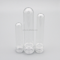 Venta caliente 30m 40ml 100mL PET Tubo de ensayo de plástico Tapón de rosca de aluminio Embalaje Botellas de plástico directas de fábrica