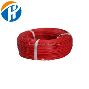 Single Core Solid Silicone Insulated Shielded Cable High Temperature Rubber Copper Wire for lighting