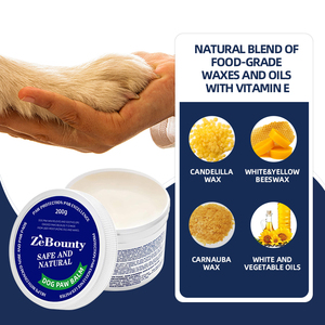 Formula Baru Balsem Pelembap Ramah Lingkungan Berbahan Lilin Lebah untuk Melembutkan Moncong Anjing dengan <span class=keywords><strong>Vitamin</strong></span> E untuk Perawatan Cakar Kering dan Pecah-pecah, Umur Simpan 3 Tahun - Product Image 3