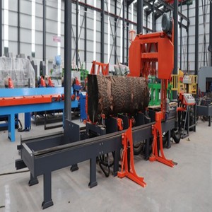 Scie à ruban industrielle Potencia HAHS40G pour bois durs, haute efficacité - Product Image 1