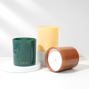 Pot à bougie en verre personnalisé Conteneurs à bougie de luxe vides avec emballage en gros - Product Image 6