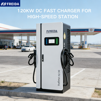 Nouvelle station de recharge rapide pour véhicules électriques 60 kW DC GBT IP55, chargeur EV commercial OCPP 1.6/2.0 4G/Ethernet avec authentification par application/RFID
