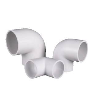 Raccords coudés en PVC 20-200 mm, haute résistance à la pression, durables pour l'irrigation des jardins et l'utilisation en aquarium - Product Image 1