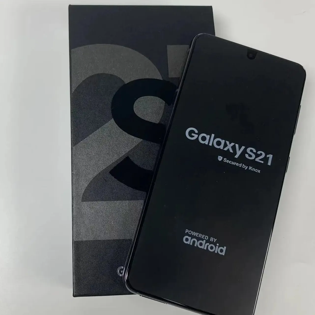 Grosir ponsel asli 8 + 128GB untuk Samsung Galaxy S21 Android 5G ponsel bekas