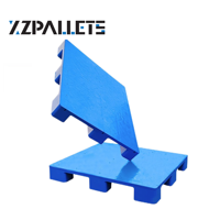 Palette en plastique 800x800mm Neuve ou d'occasion, à 4 entrées, pour présentation industrielle au sol, à vendre