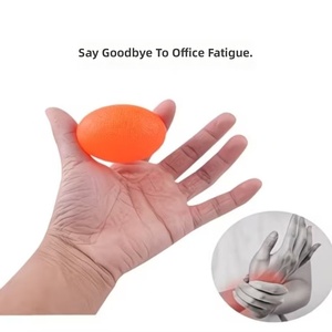 Hand Grip <b>Ball</b> Egg Shape High Elastic <b>Stress</b> <b>Ball</b> Finger Exerciser Rehabilitation Training for Elderly Hand Strength Wholesale - Product Image 3