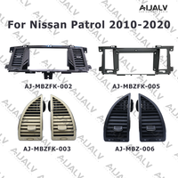Pour Nissan Patrol Infiniti Qx56 QX80 2010-2020 Tableau de bord avant gauche droit OE 68761-1LA0A Climatisation AC Ventilation