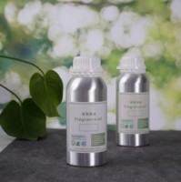 Bouteille en aluminium de qualité supérieure de 500ml avec huile désodorisante écologique au parfum de lavande pour diffuseurs de machines parfums personnalisés en gros