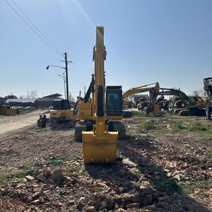 Excavadora hidráulica usada original de Japón 20 toneladas Pc200 Pc55 Pc220 Pc300 Pc400 excavadora sobre orugas para obras viales - Product Image 5