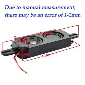 8 R 10W Audio haut-parleur portable classe D <span class=keywords><strong>amplificateur</strong></span> de puissance son système HiFi bricolage Home cinéma LCD <span class=keywords><strong>TV</strong></span> haut-parleurs - Product Image 1