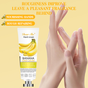 Fábrica al por mayor nuevo Dear She 24h cuidado <span class=keywords><strong>crema</strong></span> de manos loción hidratante fruta plátano reparación piel áspera hidratante profunda mano - Product Image 4