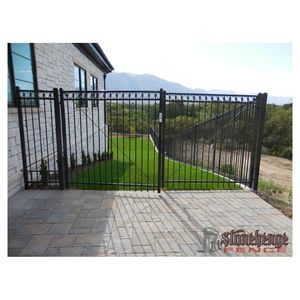 Barandal <span class=keywords><strong>de</strong></span> <span class=keywords><strong>Hierro</strong></span> Forjado Elegante y Moderno, Barandal Ornamental <span class=keywords><strong>de</strong></span> <span class=keywords><strong>Hierro</strong></span> Cómodo <span class=keywords><strong>para</strong></span> Patio y Espacios Exteriores - Product Image 3