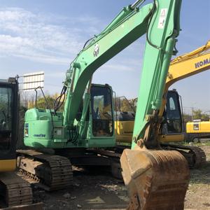 Komatsu รถขุดไฮดรอลิกแบบใช้แล้ว Pc138Us-2E1ปั๊มเครื่องยนต์ฮอนด้า13.8ตันสินค้าญี่ปุ่นสภาพดี - Product Image 3