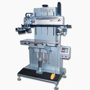 Semi Automatic Raise the work surface silk screen printer for boxes Frame Screen printing machine