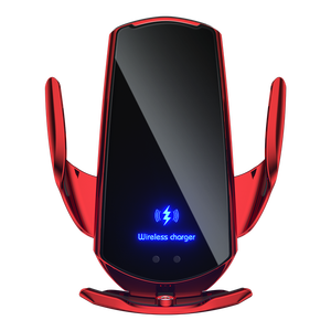 Pengisi Daya Mobil Baru Pengisian Cepat Nirkabel Dudukan Pengisi Daya Mobil 15w Dudukan Ponsel Mobil untuk Ip14 /15 - Product Image 3