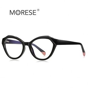 Gafas Ópticas XINLI2141 para Mujer, Montura Completa Flexible TR90 con Estampado Animal Ojo de Gato, Anti Luz Azul, para Uso Diario - Product Image 5