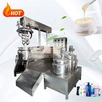 Détergent savon liquide faisant la Machine crème pour le visage mélangeur cosmétique Machine réservoir en acier inoxydable émulsifiant sous vide homogénéisateur