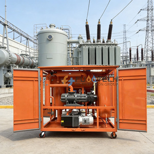 Purificateur d'huile de transformateur à double étage haute aspiration FUOOTECH série ZYD-I pour la dégazification, le séchage et l'élimination des particules de l'huile isolante - Product Image 1