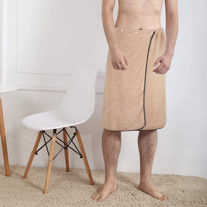 Bata de baño con botón ajustable para <span class=keywords><strong>hombre</strong></span>, para <span class=keywords><strong>piscina</strong></span>, Spa, playa, Coral, Polar, portátil, venta al por mayor - Product Image 6