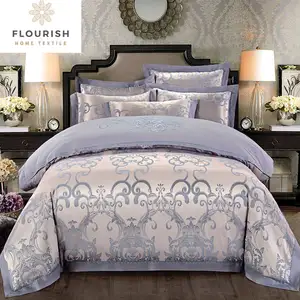 Flour-Großhandel Versand-Luxus-Queen King-Sprei-Wasserhähne Cotton Bettwäsche-Set Mitten Couch Baumwolle-Bettwäsche-Set für Zuhause