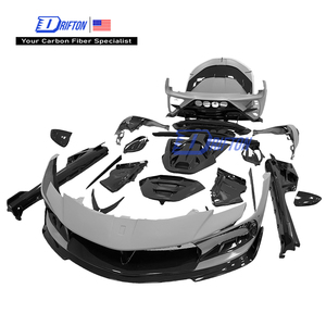 Kits de Conversión de Carrocería Ancha F9XX MSY para Ferrari SF90, Fibra de Carbono Seca de Alta Calidad, Proveedor de Fábrica - Product Image 2
