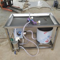WD QDMECH Injektor Bumbu Daging Manual Stainless Steel Komersial Baru dengan Efisiensi Tinggi dan Kapasitas 200-500kg/jam