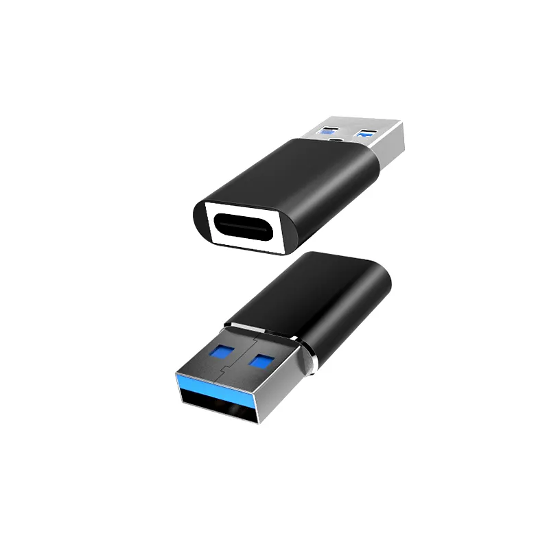 도매 가격 otg 어댑터 알루미늄 합금 유형 c usb 변환기 5Gbps 데이터 동기화 usb 어댑터