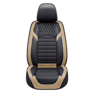 أغطية مقاعد سيارات مخصصة من الجلد الصناعي المقاوم للماء، طقم كامل عالمي فاخر من 8 قطع لوسائد مقاعد السيارات - Product Image 6