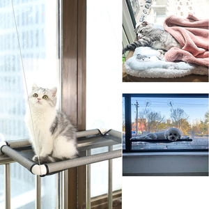 <strong>Cat</strong> <strong>Window</strong> Perch <strong>Cat</strong> Hammock <strong>Window</strong> <strong>Seat</strong> with Durable Heavy Duty Suction Cups - Product Image 4