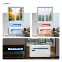 Climatiseur monobloc R-290 8000-12000 BTU sans unité extérieure avec fonction de refroidissement et de chauffage