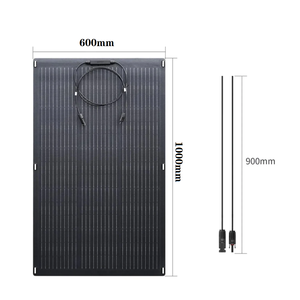 แผงโซลาร์เซลล์แบบยืดหยุ่น Sunfield ประสิทธิภาพสูง ETFE ป้องกันการลื่น 100W 110w 12V โมโนคริสตัล เฮเทอโรจังก์ชั่น 10BB 182 เซลล์ - Product Image 5