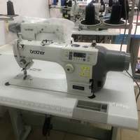Machine à coudre industrielle Brother 7100 d'occasion avec moteur 550W 5000 tr/min, épaisseur de couture 13 mm, prix bas pour usine de confection