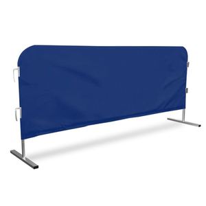 Bannière de signalisation double face portable en tissu pour barrière, vente en gros, fabricant économique pour la publicité et le contrôle des foules - Product Image 2