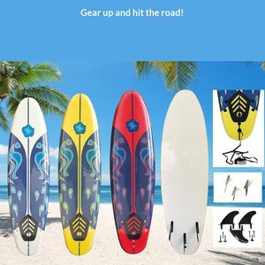 <span class=keywords><strong>Planche</strong></span> de surf en matériau IXPE, haute flottabilité, <span class=keywords><strong>pour</strong></span> sports nautiques et yoga aquatique, <span class=keywords><strong>pour</strong></span> débutants adultes, 6'P - Product Image 4