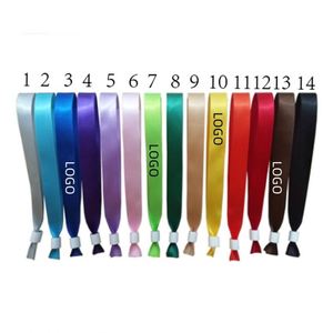 Promotion Gifts Event Custom logo Festival Wristbands Woven Polyester Bracelets <b>Fabric</b> Heat Transfer Wristbands - Product Image 3