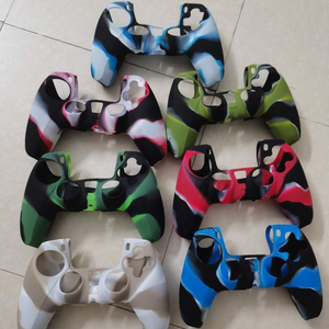 Haute qualité Gamepad <span class=keywords><strong>Camo</strong></span> étui de protection en caoutchouc silicone peau couverture poignée contrôleur coque boîtier pour <span class=keywords><strong>PS5</strong></span> - Product Image 3