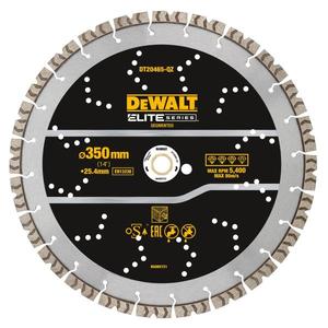 Disco de diamante DeWalt Elite de 350 mm segmentado para cortar hormigón y mampostería - Product Image 1