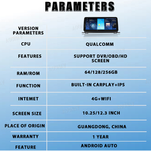Radio de coche de 128G para BMW 5 Series GT F07 2010-2017 última pantalla táctil Android estéreo Multimedia GPS reproductor de vídeo unidad de sistema Dual - Product Image 3