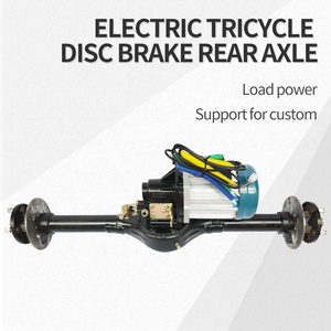 90cm 2200w 전기 리어 액슬 디스크 브레이크 키트 BL DC 모터 차동 전기 3 휠러 수정 리어 드라이브 액슬 피팅 - Product Image 5