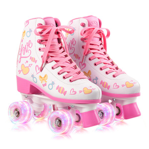 Patins à roulettes PAPAISON avec roues en PU 82A et roulements ABEC-7, légers et durables, chaussures de sport d'extérieur pour adolescents/adultes - Product Image 1