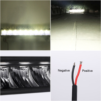 4x4 nouvelle voiture led osram conduite barre d'éclairage 23 pouces 40 pouces 12 ''pour jeep w rangler hors route avant barre lumineuse à une rangée pour ATV